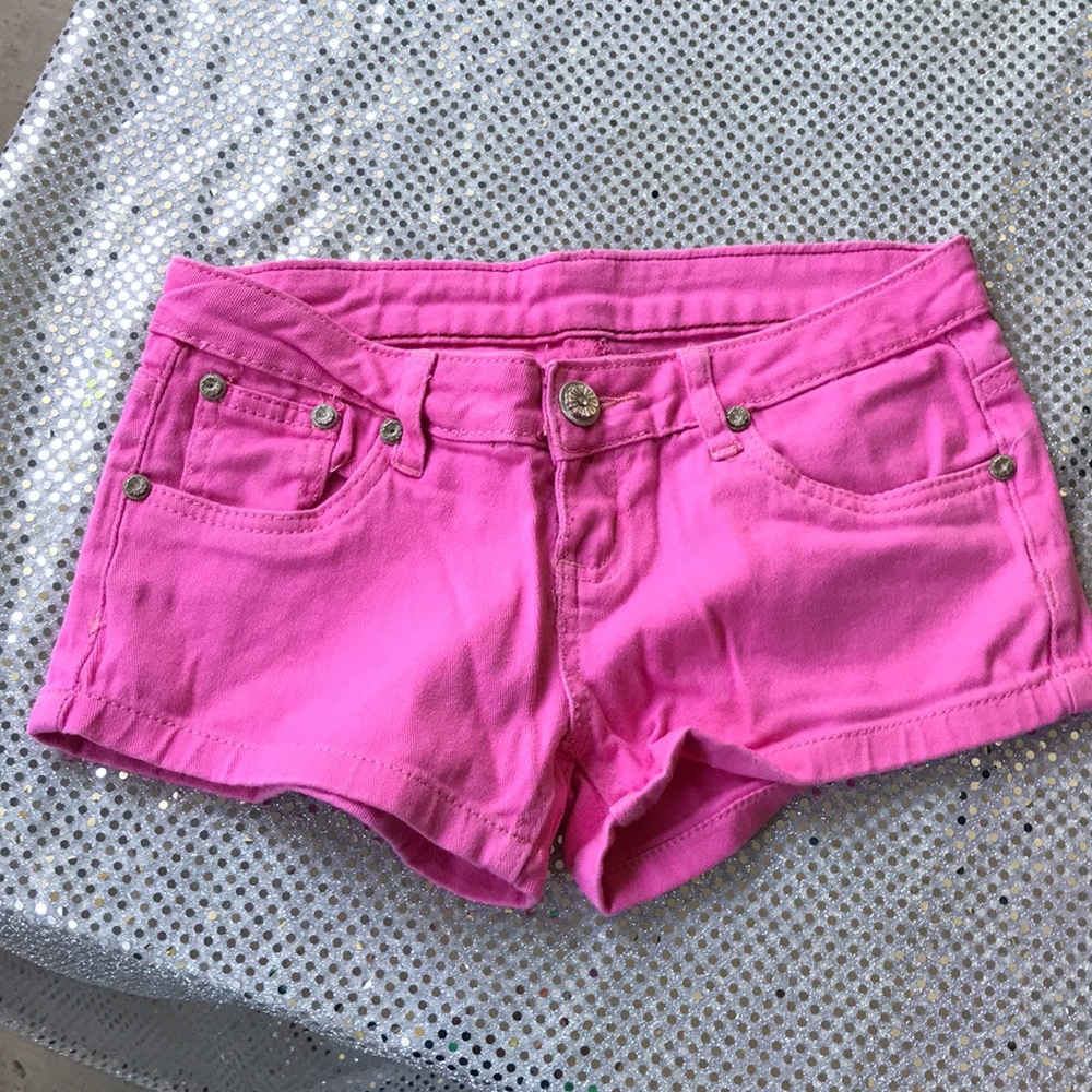 Quality Jeans Pink Jean Shorts